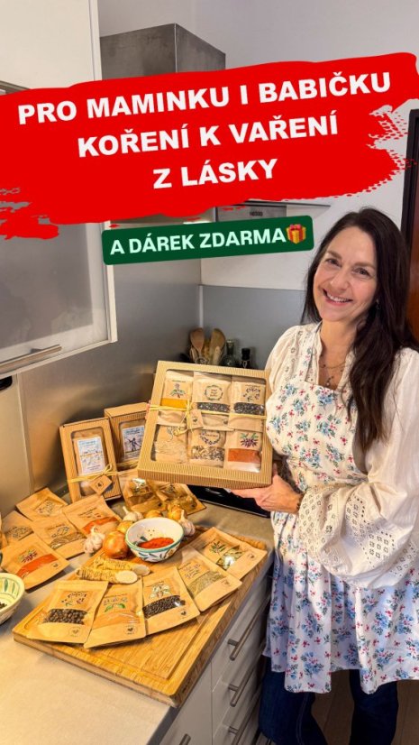 Velká krabička koření - 24 druhů chutí